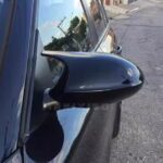 Capace oglinzi auto negre lucioase compatibile BMW Seria 1 E81/E82/E87/E88 și Seria 3 E90/E91/E92/E93