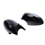 Capace oglinzi auto negre lucioase compatibile BMW Seria 1 E81/E82/E87/E88 și Seria 3 E90/E91/E92/E93 - imagine 4