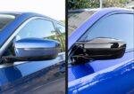 Capace oglinzi auto negre lucioase compatibile BMW Seria 3 G20, Seria 5 G30/G31, Seria 6 G32 GT, Seria 7 G11/G12 - imagine 3