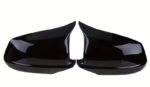 Capace oglinzi auto negre lucioase compatibile BMW Seria 5 F10/F11/F18, finisaj premium - imagine 2