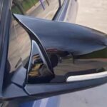 Capace oglinzi auto negre lucioase, compatibile BMW X1, X2, Seria 1, Z4, Supra
