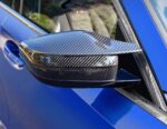 Capace oglinzi auto negre lucioase, tip carbon, compatibile BMW Seria 3 G20, Seria 5 G30/G31, Seria 6 G32 GT, Seria 7 G11/G12 - imagine 2
