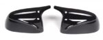 Capace oglinzi laterale stil M Performance, finisaj negru lucios / carbon, compatibile BMW X3 G01, X4 G02, X5 G05, X6 G06 (2018+) - imagine 3