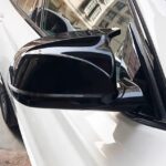 Capace oglinzi laterale stil M Performance, finisaj negru lucios / carbon, compatibile BMW X3 G01, X4 G02, X5 G05, X6 G06 (2018+)