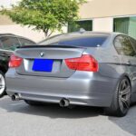 Eleron portbagaj BMW Seria 3 E90 (2005–2011), negru lucios, montaj cu bandă adezivă – model E90-36N - imagine 2