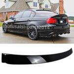 Eleron portbagaj BMW Seria 3 E90 (2005–2012), negru lucios, design sport – model E90-40N - imagine 2