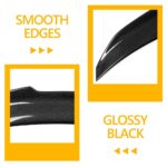 Eleron portbagaj BMW Seria 3 E90 / E90 M3 (2005–2012), fibră de carbon reală, design aerodinamic – model E90-39CA - imagine 3