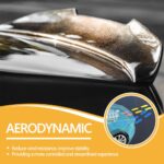 Eleron portbagaj BMW Seria 3 E90 / E90 M3 (2005–2012), fibră de carbon reală, design aerodinamic – model E90-39CA - imagine 7