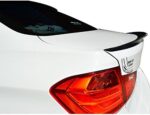 Eleron portbagaj BMW Seria 3 F30 (2012–2018), negru lucios, material ABS premium, montaj cu bandă adezivă - imagine 3