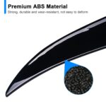Eleron portbagaj BMW Seria 3 F30 (2012–2018), negru lucios, material ABS premium, montaj cu bandă adezivă - imagine 8