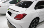 Eleron portbagaj Mercedes-Benz C-Class W205 C63 (2015-2020), finisaj negru / fibră de carbon